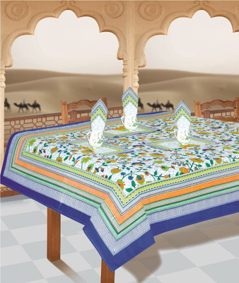 6% OFF on Salona Bichona Blue Organic Cotton Table Linen Set 6% OFF on Salona Bichona Blue Organic Cotton Table Linen Set