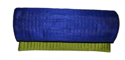 53% OFF on meSleep Green, Blue Dupioni Silk Table Linen Set