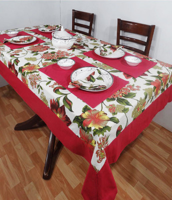 50% OFF on Heritagefabs Pink Organic Cotton Table Linen Set