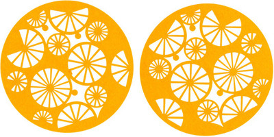 17% OFF on Wink Round Pack of 2 Table Placemat