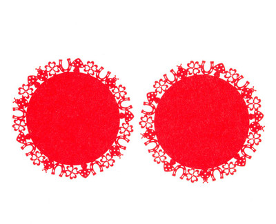 17% OFF on Wink Round Pack of 2 Table Placemat