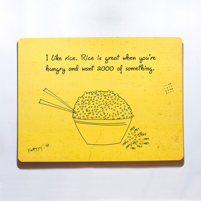 PoppadumArt Rectangular Pack of 1 Table Placemat PoppadumArt Rectangular Pack of 1 Table Placemat
