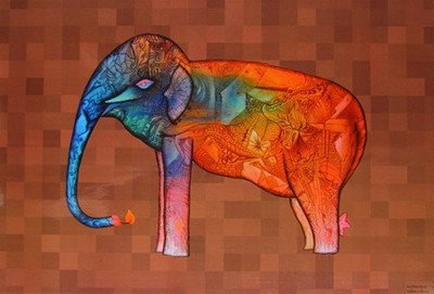 Indian Colours Rectangular Pack of 4 Table Placemat Indian Colours Rectangular Pack of 4 Table Placemat