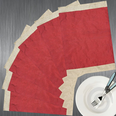 1% OFF on Dekor World Rectangular Pack of 6 Table Placemat 1% OFF on Dekor World Rectangular Pack of 6 Table Placemat