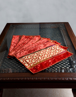 63% OFF on Jodhaa Rectangular Pack of 6 Table Placemat 63% OFF on Jodhaa Rectangular Pack of 6 Table Placemat