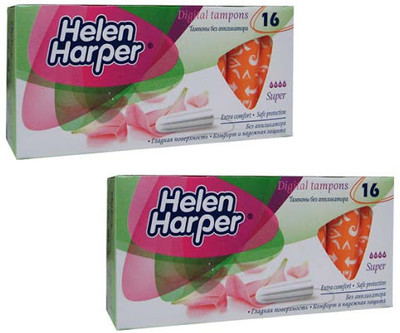 Helen Harper Medium to Heavy Flow Super Tampons Helen Harper Medium to Heavy Flow Super Tampons