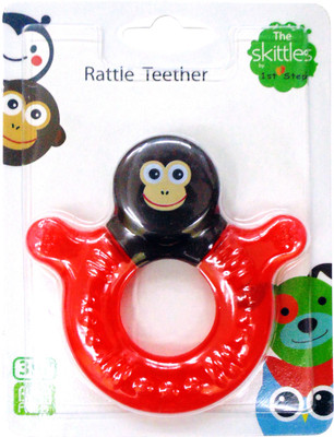 40% OFF on 1st Step Skittle Rattle Teether Monky Teether 40% OFF on 1st Step Skittle Rattle Teether Monky Teether