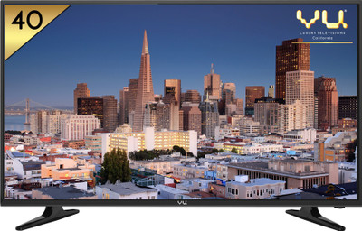 Vu 102cm (40) Full HD LED TV (2 X HDMI, 1 X USB) 