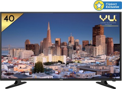 Vu 102cm (40) Full HD LED TV (2 X HDMI, 1 X USB) 