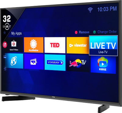 Vu 80cm (32) HD Ready Smart LED TV (3 X HDMI, 3 X USB) 