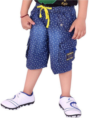 10% OFF on OKS Junior Printed Boy's Denim Three Fourths 10% OFF on OKS Junior Printed Boy's Denim Three Fourths