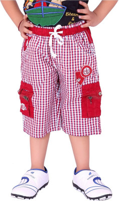 30% OFF on OKS Junior Checkered Boy's Three Fourths 30% OFF on OKS Junior Checkered Boy's Three Fourths