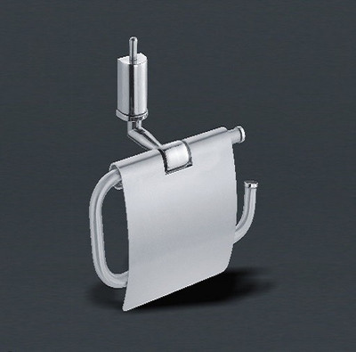 10% OFF on Decowell Stainless Steel Toilet Paper Holder Lid Included