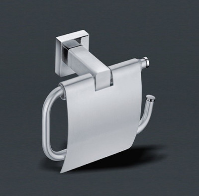 10% OFF on Decowell SPARK-11 Stainless Steel Toilet Paper Holder Lid Included