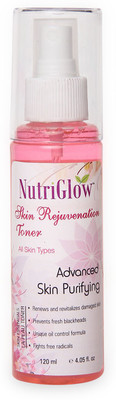 10% OFF on NutriGlow Skin Rejuvenation Toner 120 ml 10% OFF on NutriGlow Skin Rejuvenation Toner 120 ml