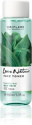 9% OFF on Oriflame Love Nature Tea Tree Face Toner 150 ml 9% OFF on Oriflame Love Nature Tea Tree Face Toner 150 ml