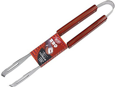 Tablecraft BBQTM Bbqtm Stainless Steel Tong With Wood Handle