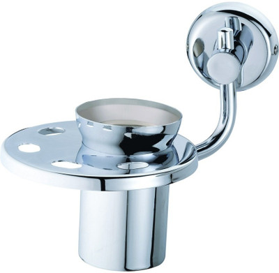 Homeproducts4u Stainless Steel Toothbrush Holder Wall Mount