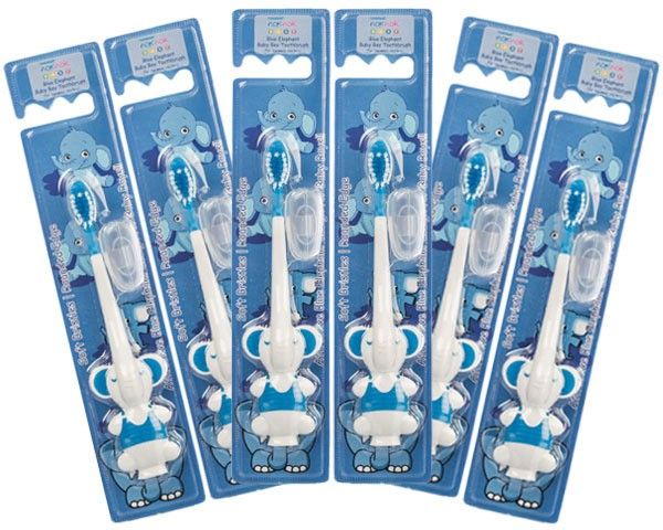 20% OFF on Healthbuddy NokNok Blue Elephant Toothbrush Baby Boy, 6 pcs 20% OFF on Healthbuddy NokNok Blue Elephant Toothbrush Baby Boy, 6 pcs