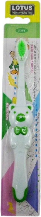 29% OFF on Lotus Soft Rounded Puffy Bristles Cone Head Kids Toothbrush Multicolor 29% OFF on Lotus Soft Rounded Puffy Bristles Cone Head Kids Toothbrush Multicolor
