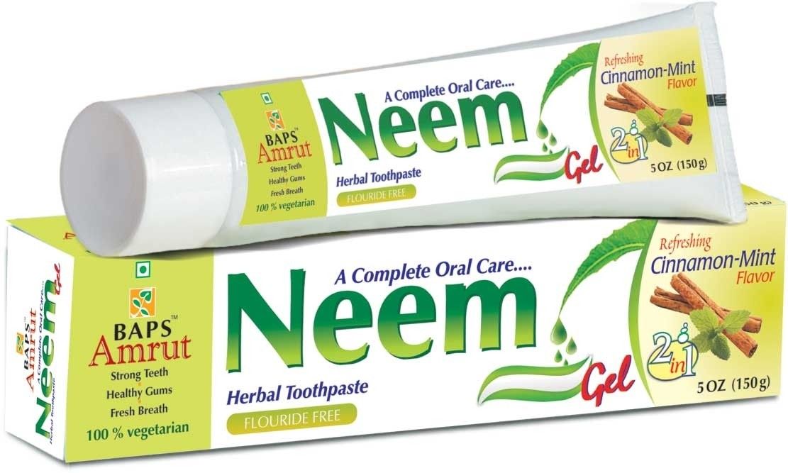 BAPS Amrut Neem Gel Toothpaste Toothpaste