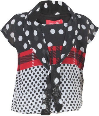 30% OFF on Purple Nasty Casual Short Sleeve Printed Baby Girl's Top