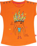 Vitamins Casual Short Sleeve Printed Girl's Top Vitamins Casual Short Sleeve Printed Girl's Top