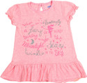 Kiddo Casual Short Sleeve Printed Baby Girl's Top Kiddo Casual Short Sleeve Printed Baby Girl's Top