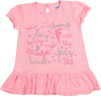 50% OFF on Kiddo Casual Short Sleeve Printed Girl's Top 50% OFF on Kiddo Casual Short Sleeve Printed Girl's Top