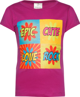 20% OFF on Joshua Tree Casual Short Sleeve Printed Girl's Top