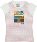 SuperYoung Casual Short Sleeve Graphic Print Girl's Top SuperYoung Casual Short Sleeve Graphic Print Girl's Top