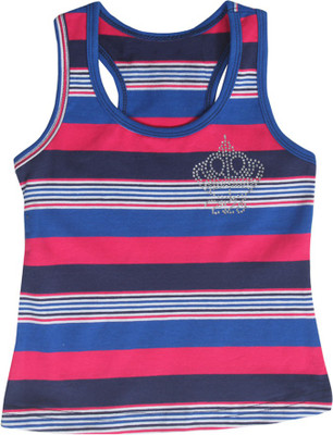 Eight 26 Casual Sleeveless Striped Baby Girl's Top