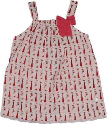 60% OFF on FS Mini Klub Casual Sleeveless Printed Baby Girl's Top