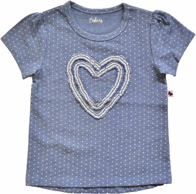Babeez Casual Short Sleeve Polka Print Baby Girl's Top Babeez Casual Short Sleeve Polka Print Baby Girl's Top