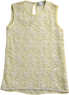 63% OFF on Kami Casual Sleeveless Solid Girl's Top 63% OFF on Kami Casual Sleeveless Solid Girl's Top