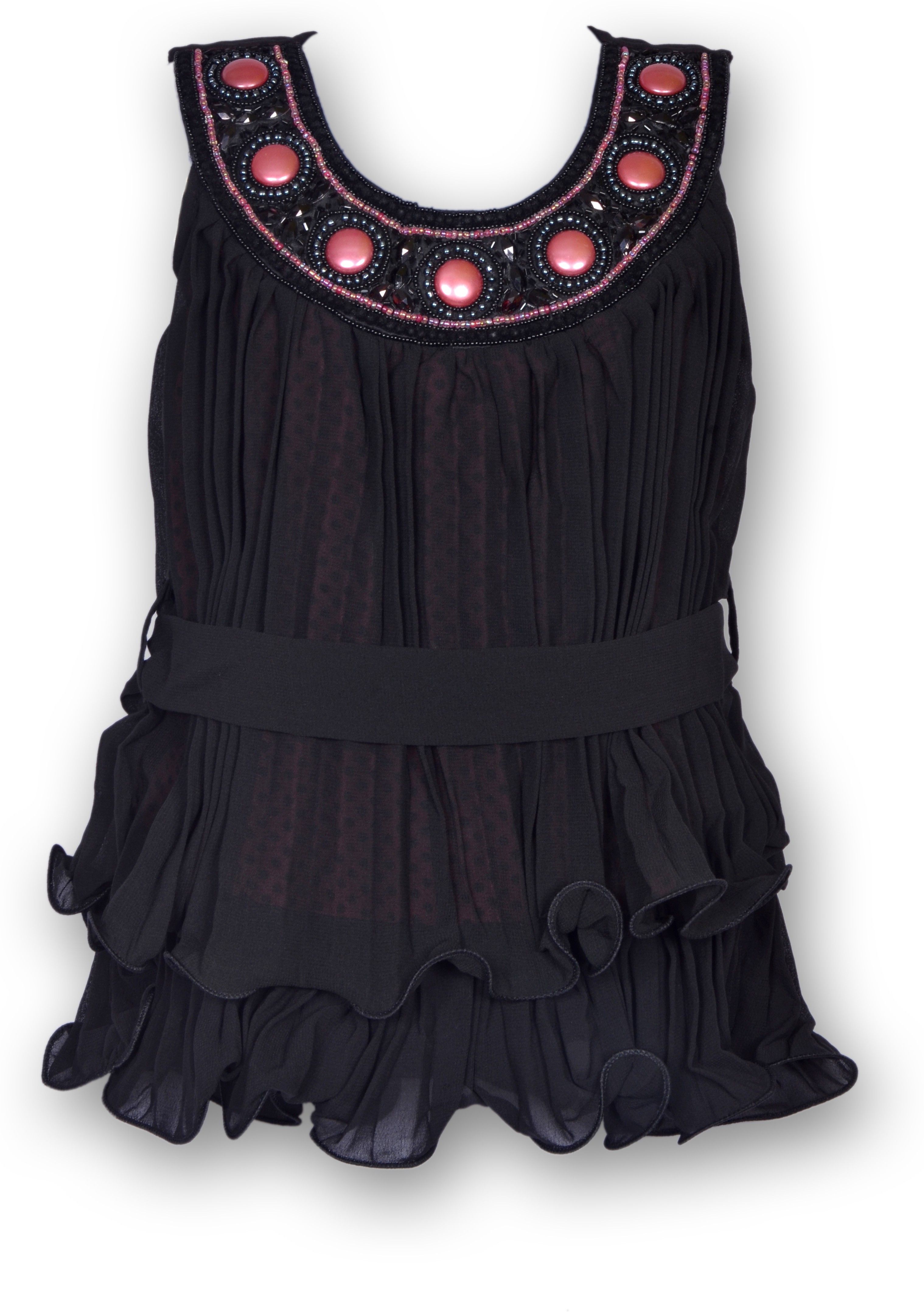 64% OFF on Gee & Bee Casual Sleeveless Printed Girl's Top