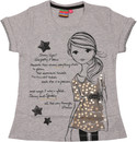 Vitamins Casual Short Sleeve Graphic Print Girl's Top