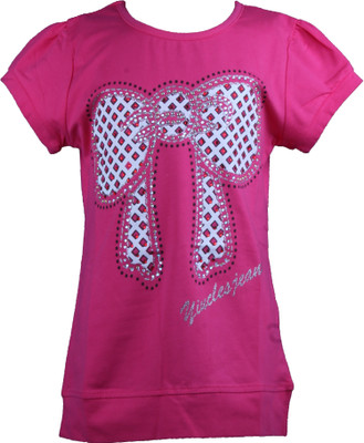 74% OFF on Jazzup Casual Short Sleeve Printed Girl's Top