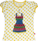 Vitamins Casual Short Sleeve Printed Girl's Top
