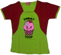 9% OFF on Tomato Casual Short Sleeve Printed Girl's Top 9% OFF on Tomato Casual Short Sleeve Printed Girl's Top