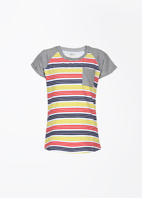25% OFF on People Casual Short Sleeve Striped Girl's Top 25% OFF on People Casual Short Sleeve Striped Girl's Top