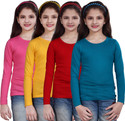 50% OFF on Sinimini Casual Full Sleeve Solid Girl's Top