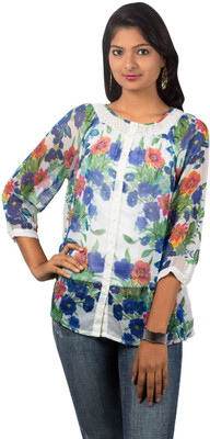 39% OFF on Yash Casual 3/4 Sleeve Floral Print Girl's Top 39% OFF on Yash Casual 3/4 Sleeve Floral Print Girl's Top