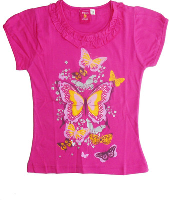 32% OFF on Sweet Angel Casual Short Sleeve Self Design Girl's Top 32% OFF on Sweet Angel Casual Short Sleeve Self Design Girl's Top