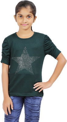 16% OFF on Ventra Casual Roll-up Sleeve Solid Girl's Top 16% OFF on Ventra Casual Roll-up Sleeve Solid Girl's Top