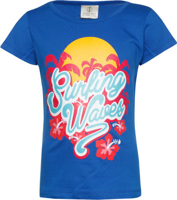 Joshua Tree Casual Short Sleeve Printed Girl's Top