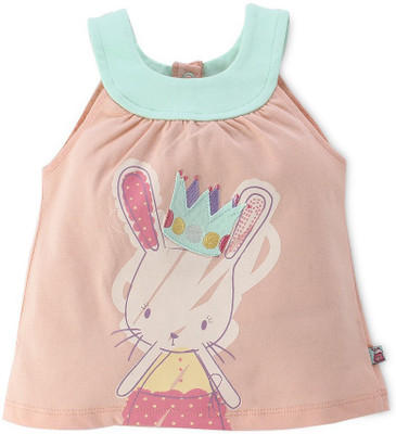 50% OFF on FS Mini Klub Casual Sleeveless Printed Baby Girl's Top