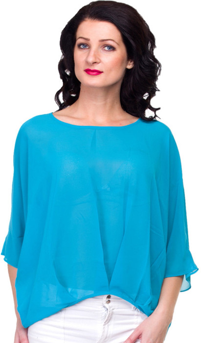 Uvi Style Casual 3/4 Sleeve Solid Women's Top - TOPE2YCK4BZYGYCF