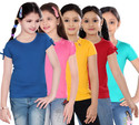 73% OFF on Sinimini Casual Short Sleeve Solid Girl's Top 73% OFF on Sinimini Casual Short Sleeve Solid Girl's Top