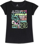 41% OFF on Jordan Kids Casual Short Sleeve Graphic Print Girl's Top 41% OFF on Jordan Kids Casual Short Sleeve Graphic Print Girl's Top